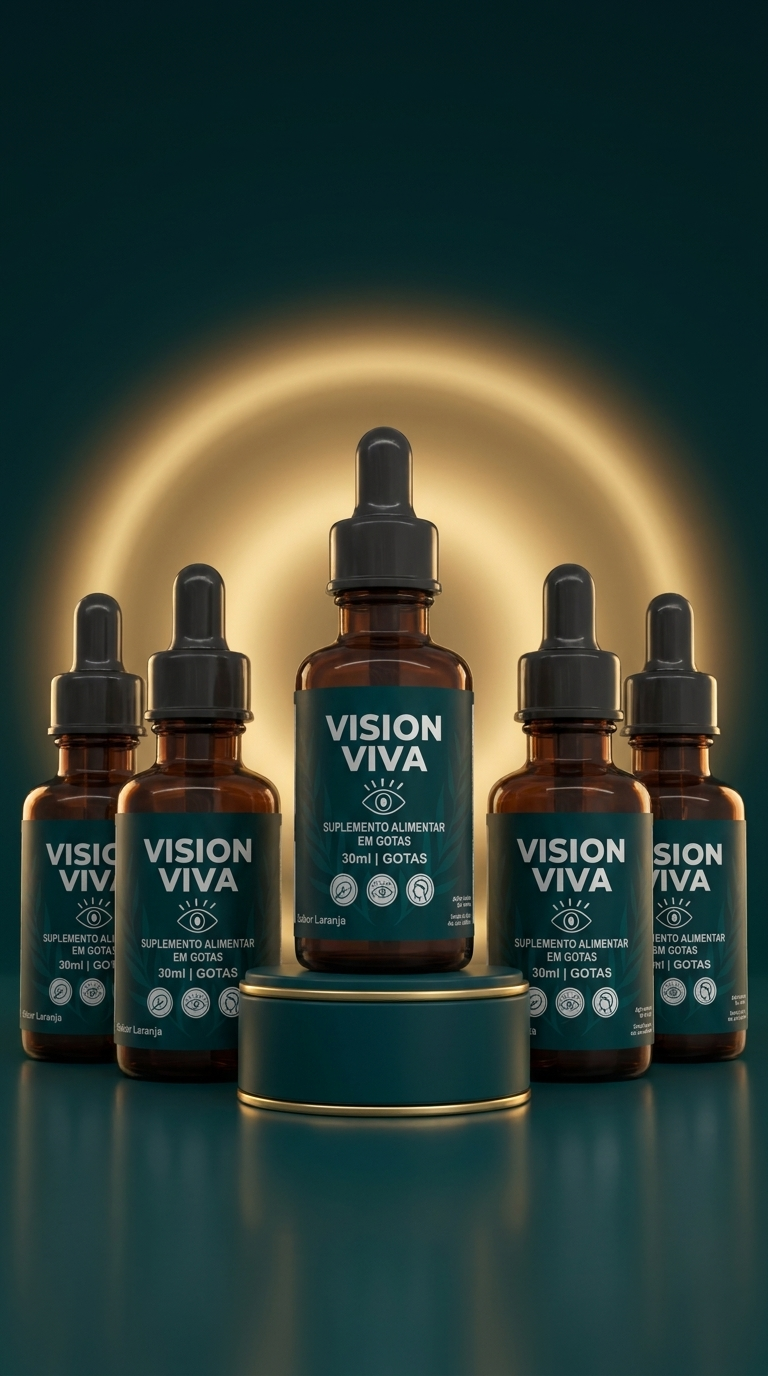 Kit Vision Viva com múltiplos frascos